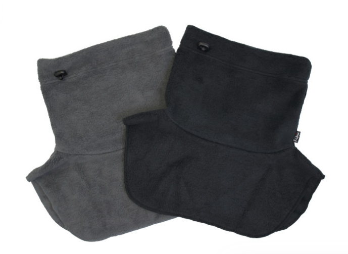 Trageschal Mamamotion (Baumwollfleece) - grau Mamamotion