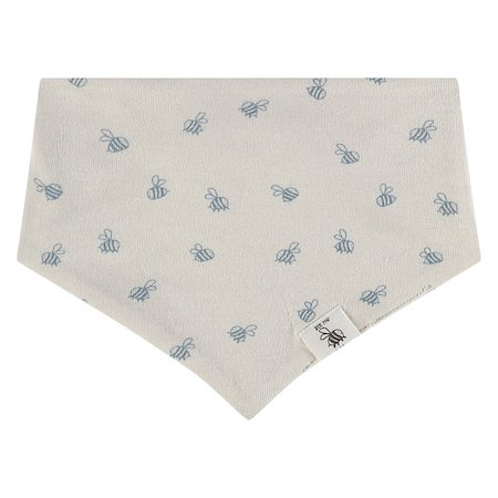 Babyface Dreieckstuch - Biene smoke blue babyface