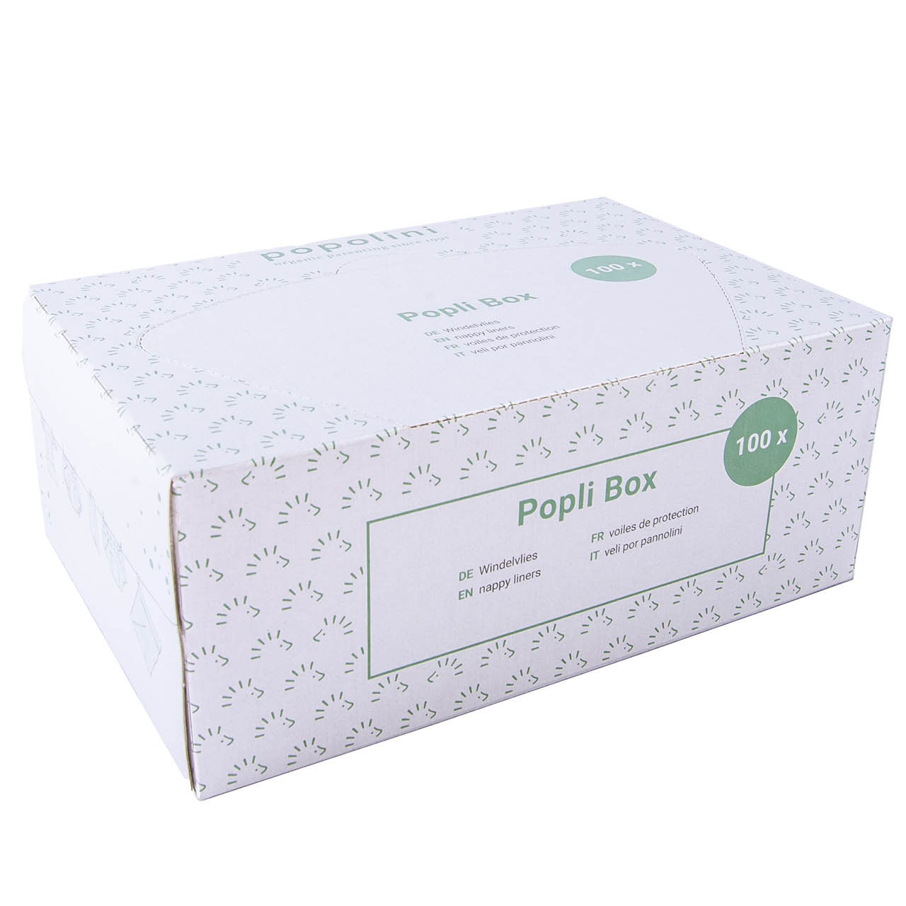 Poplibox Windelvlies - 100 Blatt Popolini