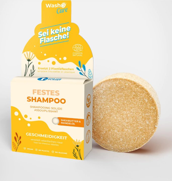 Washo festes Shampoo - Geschmeidigkeit washo
