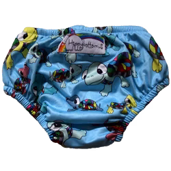 Hippybottomus Swim Nappy – Wiederverwendbare Baby Schwimmwindel, Schildkröte Familienbande