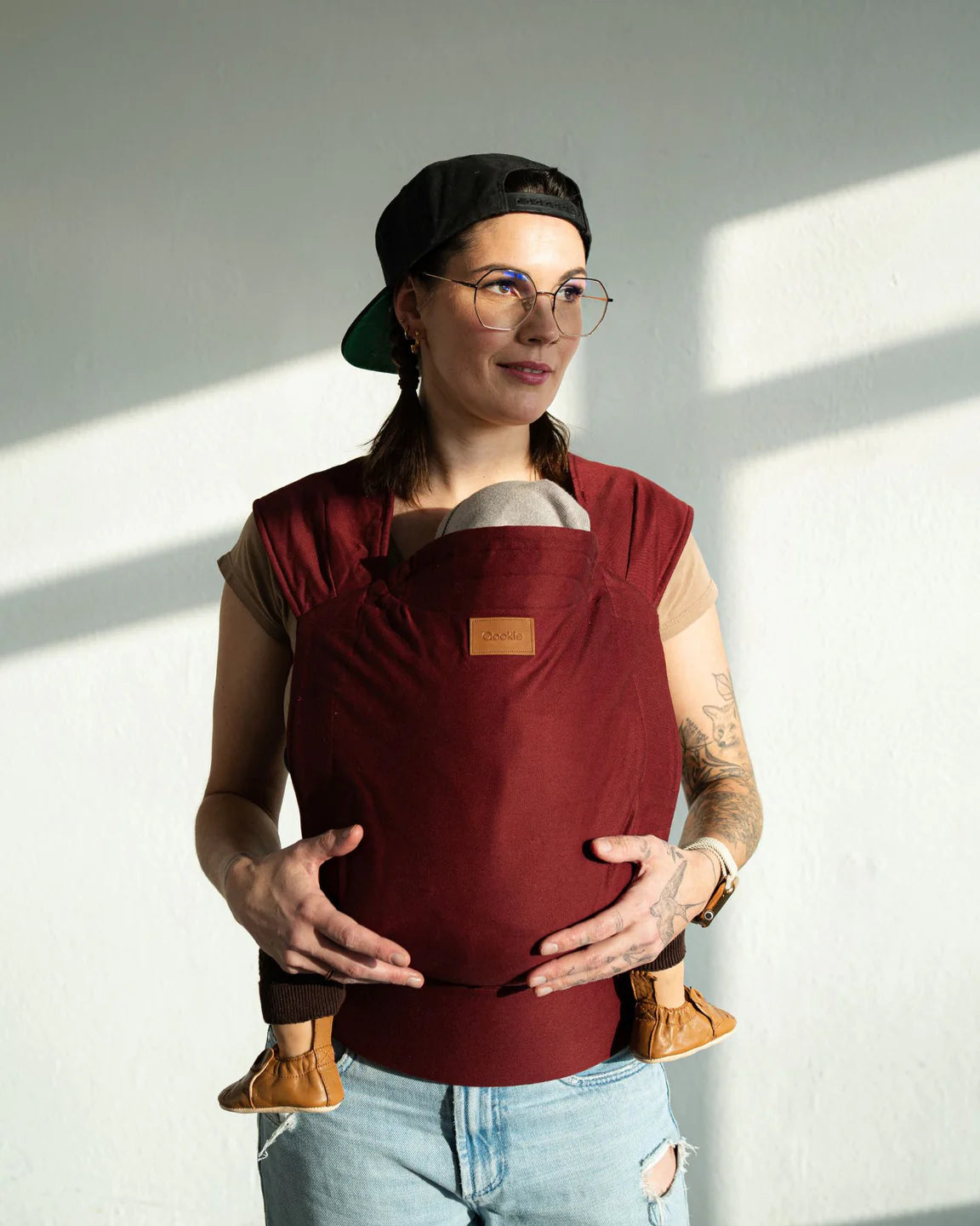 Qookie Carrier Vario Fullbuckle - Ruby Qookie