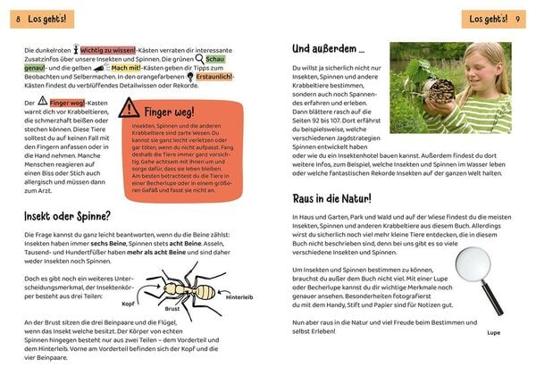 Was krabbelt- Kindernaturführer kosmos