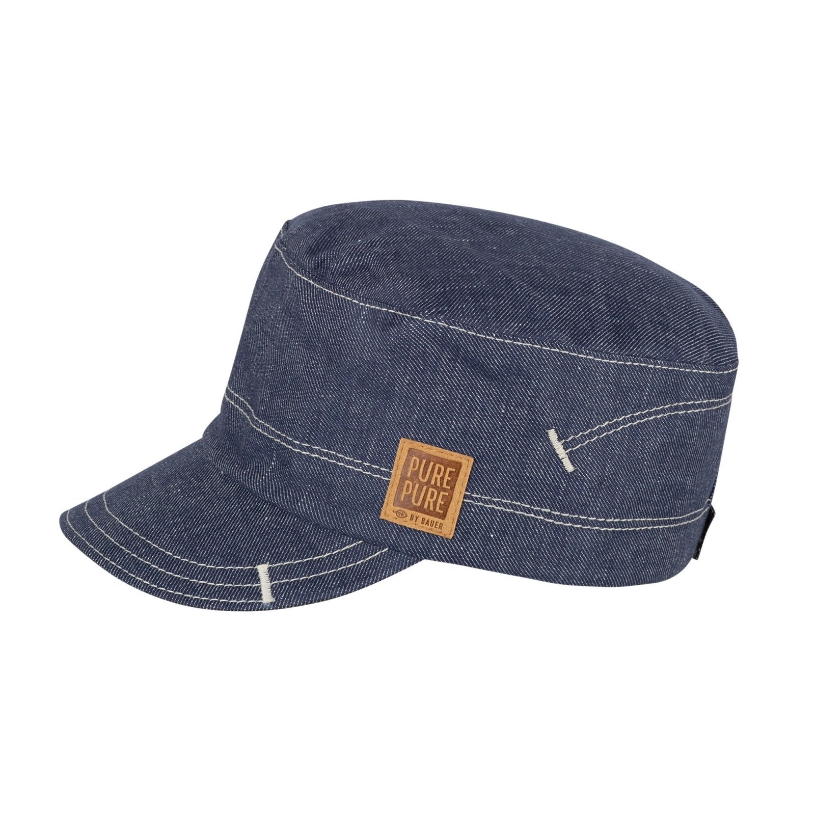 PurePure Schirmcap Denim - Marine purepure