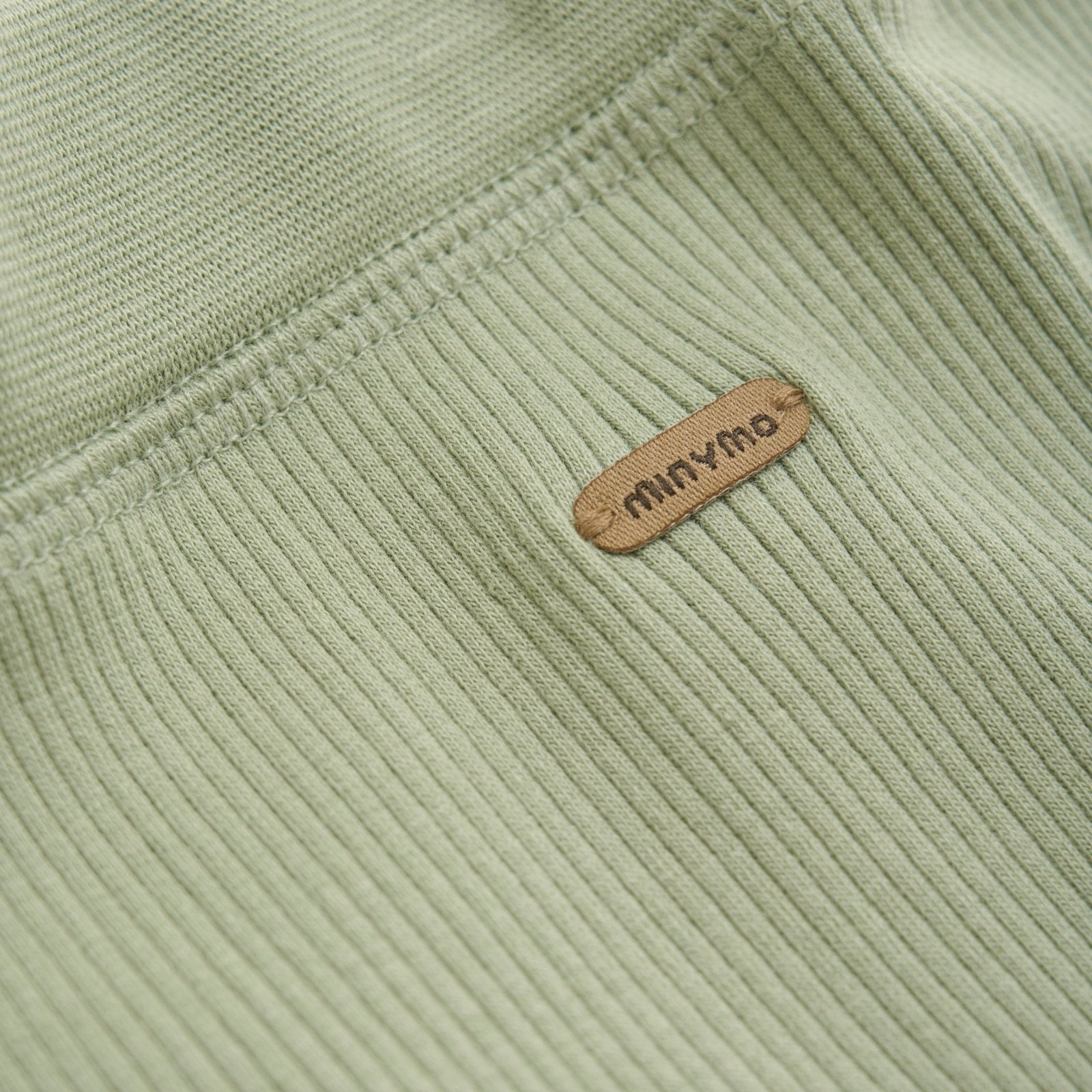 Kopie von Minymo Hose in Rippoptik - Reseda Minymo