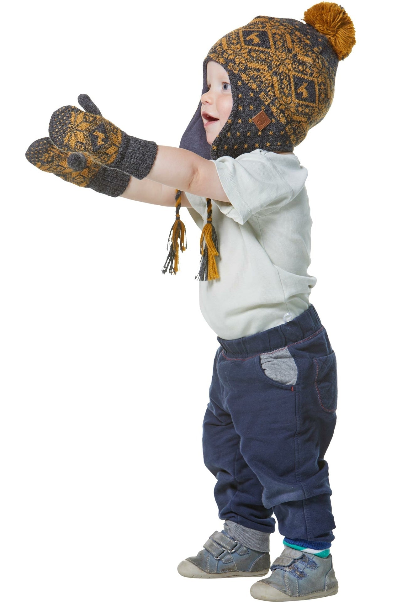 Alpaka Bindemütze - Anden Roca Apu Kuntur