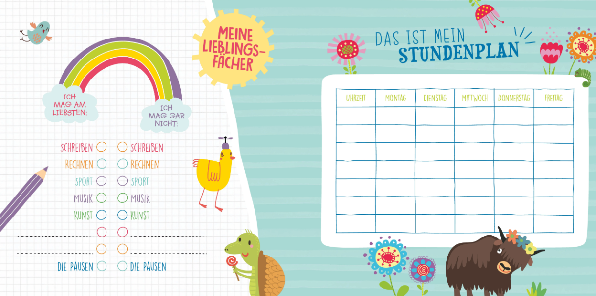 Kinderbuch "Ab heute bin ich Schulkind" Verlag