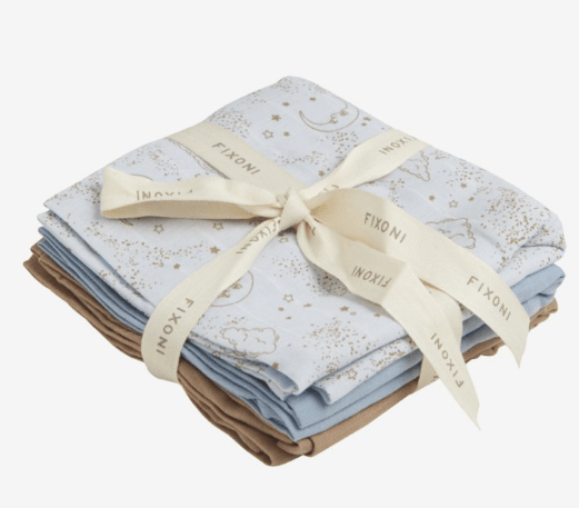 3er Pack Nuschi - blau/braun - Fixoni fixoni