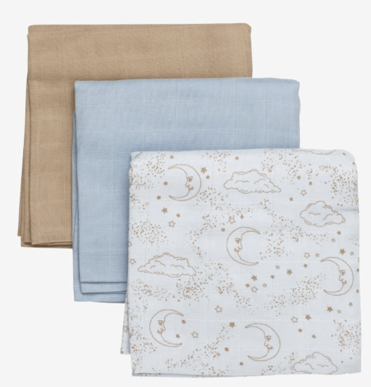 3er Pack Nuschi - blau/braun - Fixoni fixoni