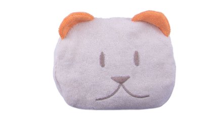 Popolini Kirschkernkissen Teddy - weiss Popolini