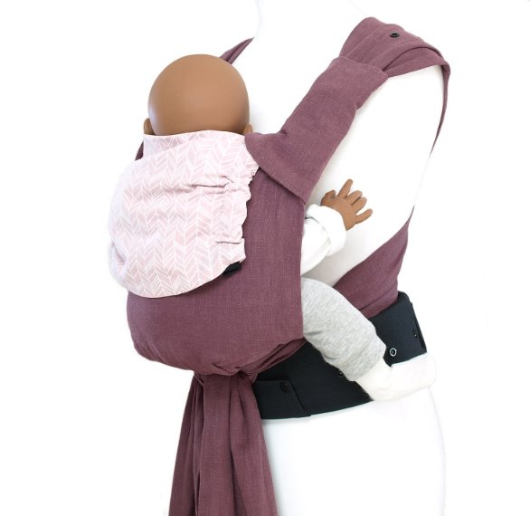MaMo "Wiesenknöpfchen" Babytragehilfe - auffächerbare Träger - Familienbande - MaMo