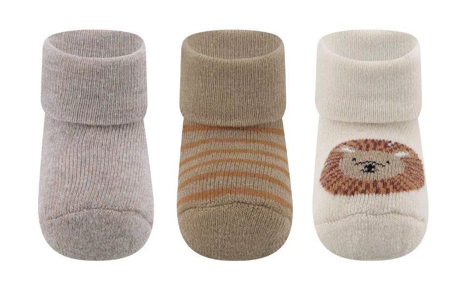 Babysocken 3er Pack Löwe Ewers