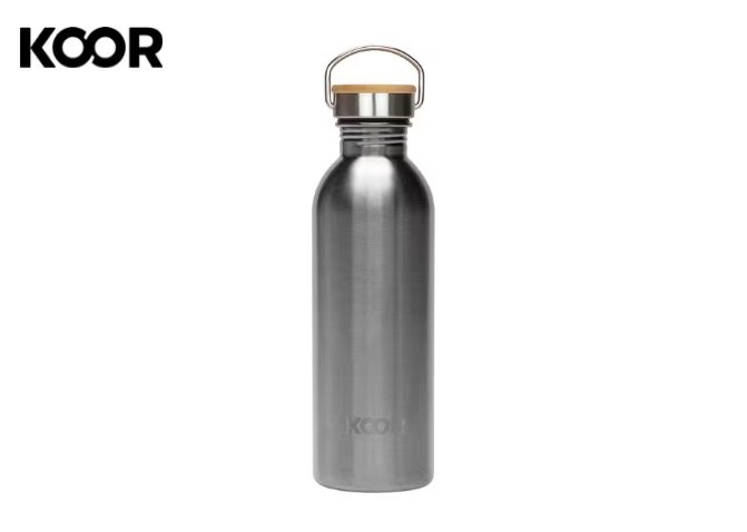 KOOR Trinkflasche Acciaio Legno 1 L KOOR
