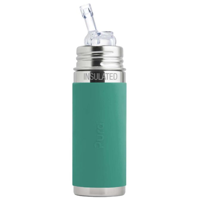 Pura Trinkhalm Isolierflasche 260ml - Familienbande - Pura