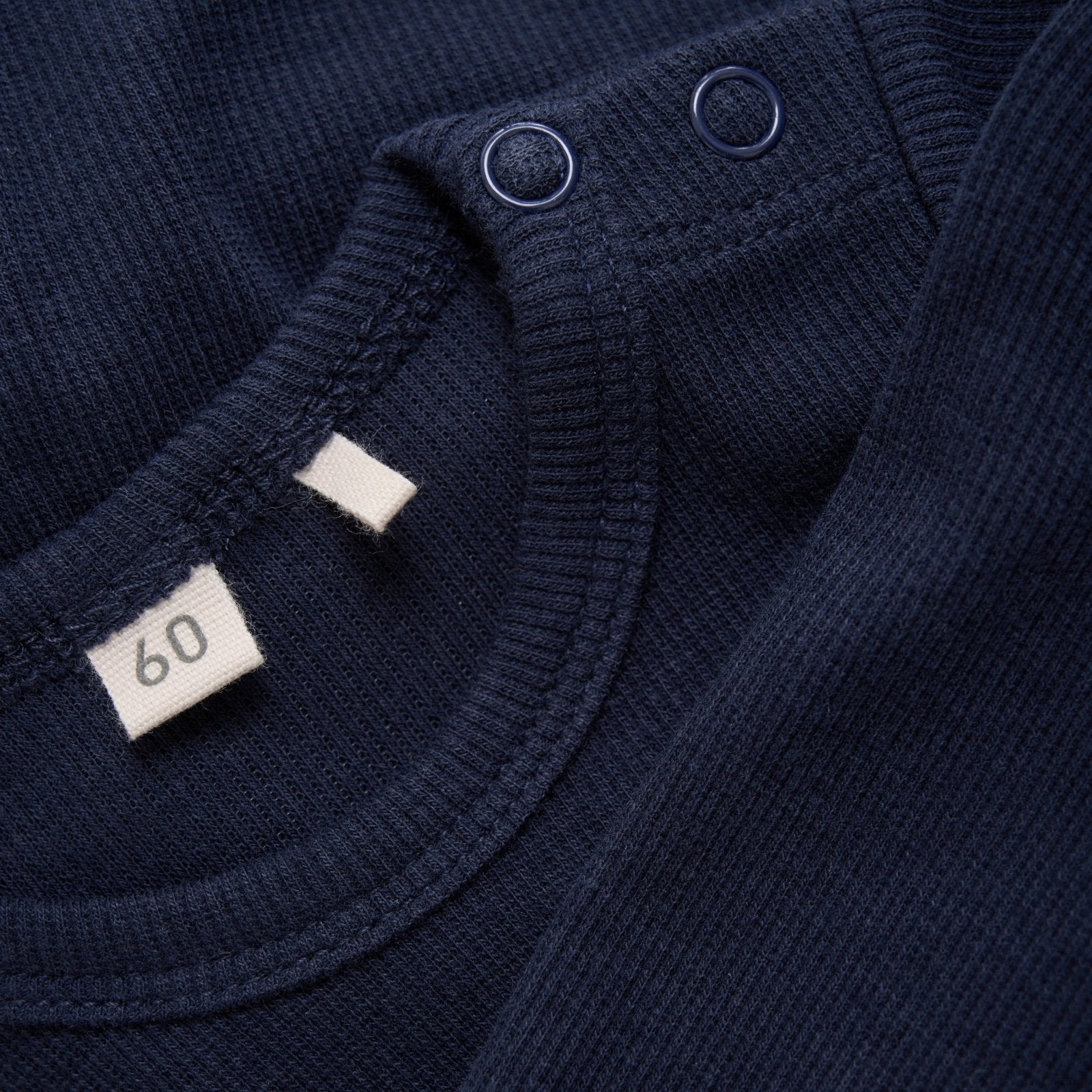 CeLaVi Langarm Rip-Body Bambusviskose/Baumwolle - Navy CeLaVi