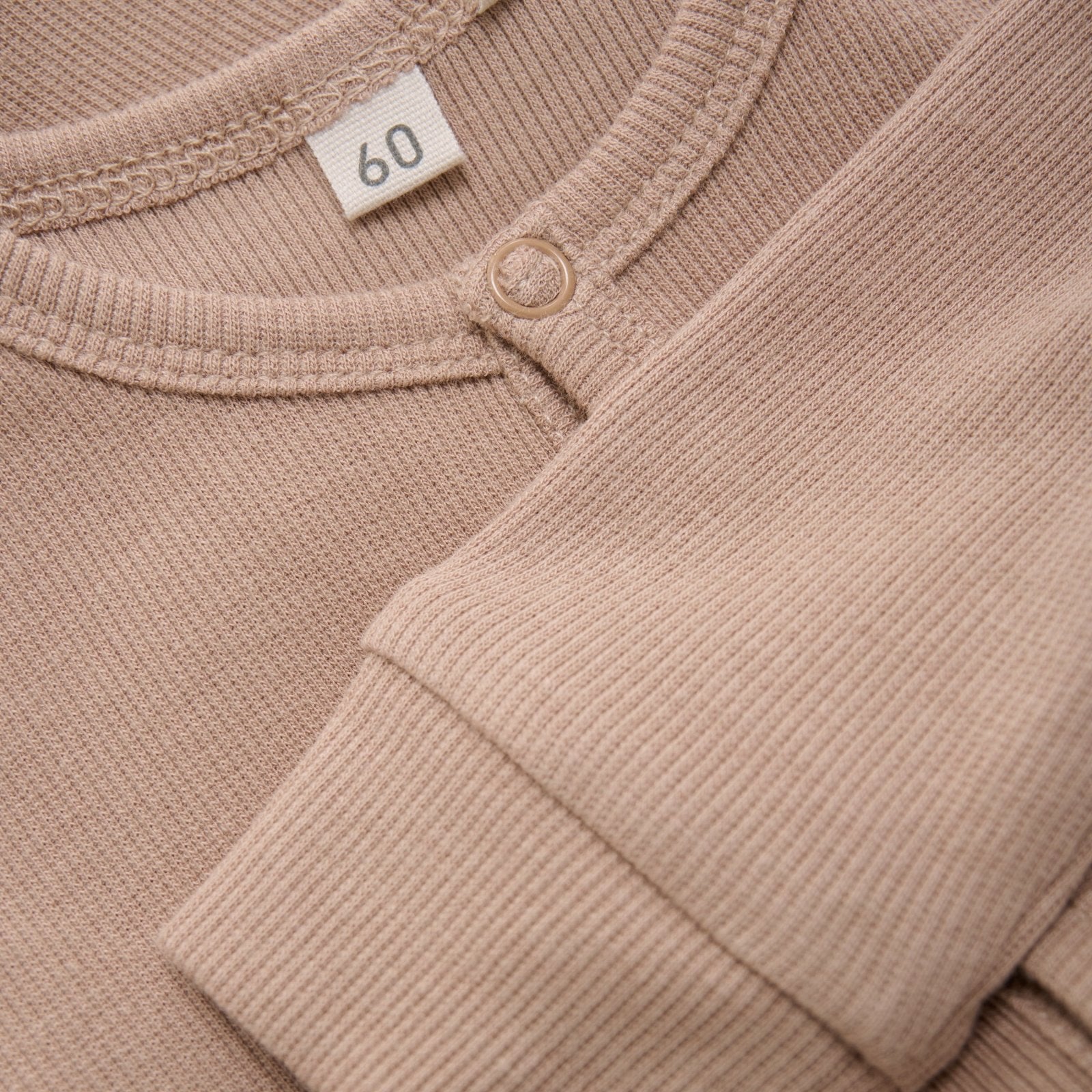 CeLaVi Jumpsuit / Pyjama Rip Bambusviskose/Baumwolle - warm taupe CeLaVi