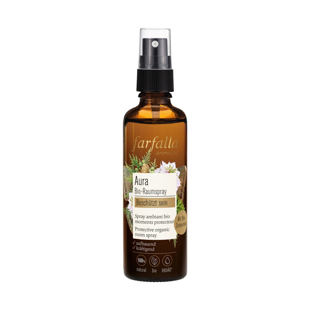 Farfalla Aura Bio-Raumspray " Beschützt sein" 75ml farfalla