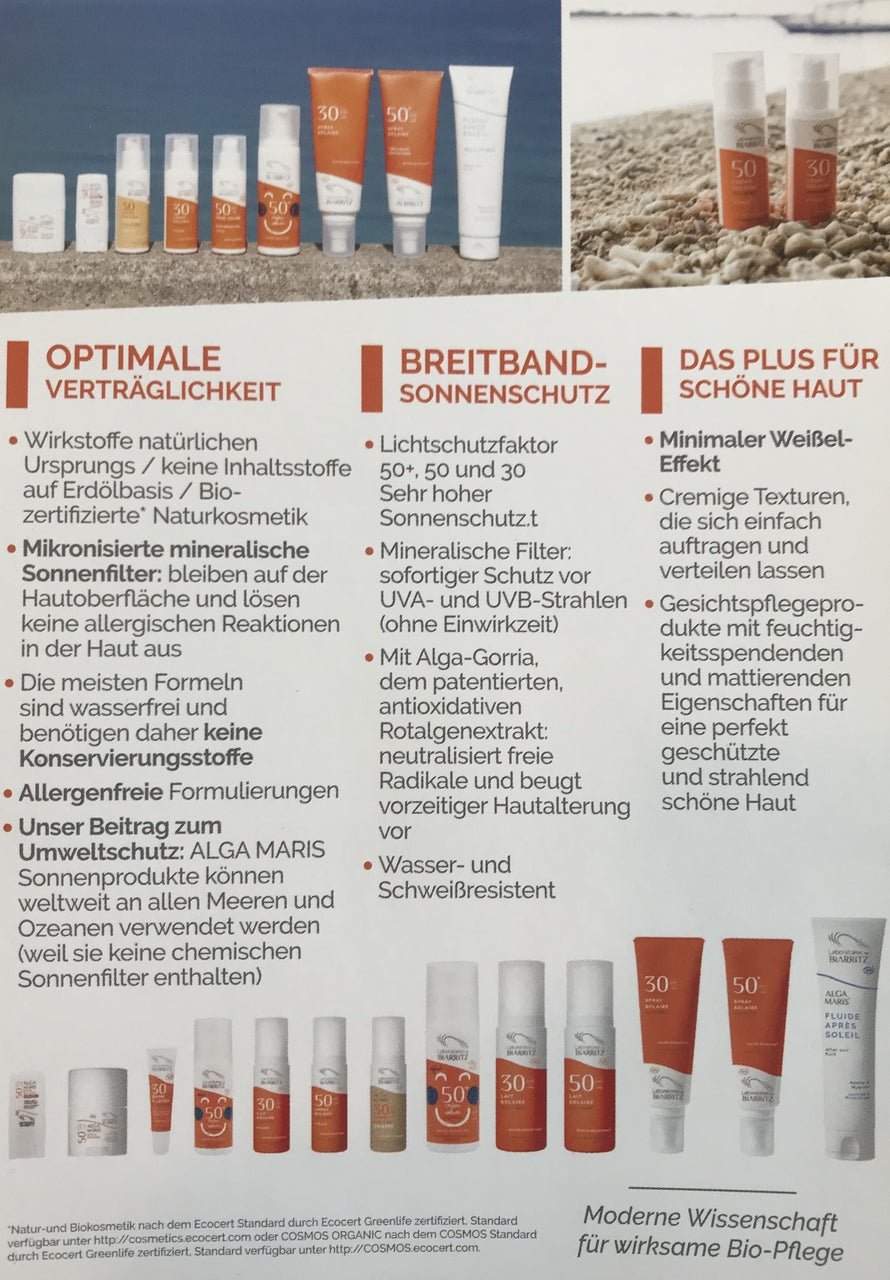 Algamaris Sonnenmilch LSF 30 Dispenser 100 ml Algamaris
