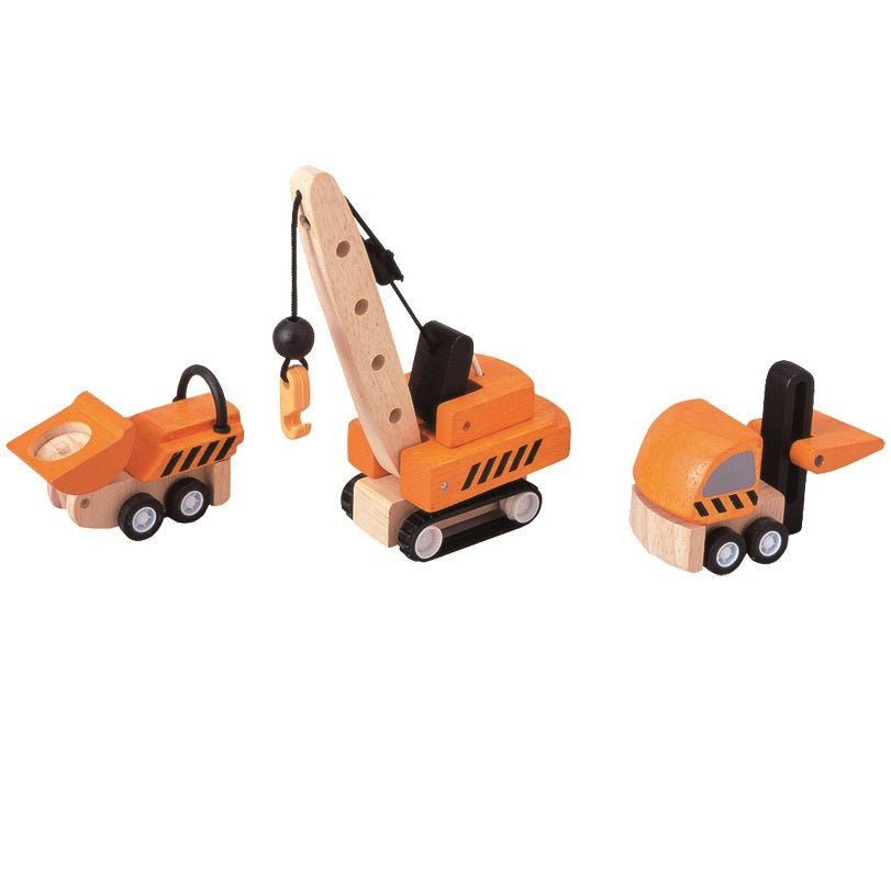 Plan Toys Plan World Baustellen Fahrzeuge - Familienbande - Plan Toys