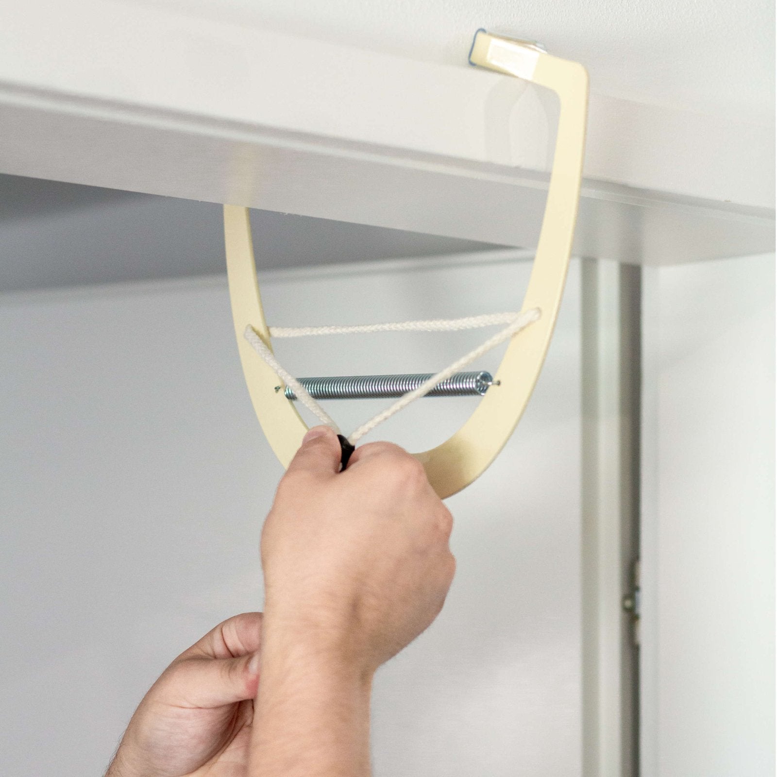 Schmusewolke Federwiege inkl. Türklammer - Dreamcatcher Warm Grey Schmusewolke