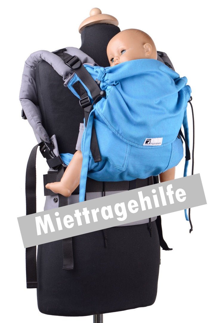 Miettragehilfe Huckepack Fullbuckle Medium - Familienbande - Huckepack - Baby Roo