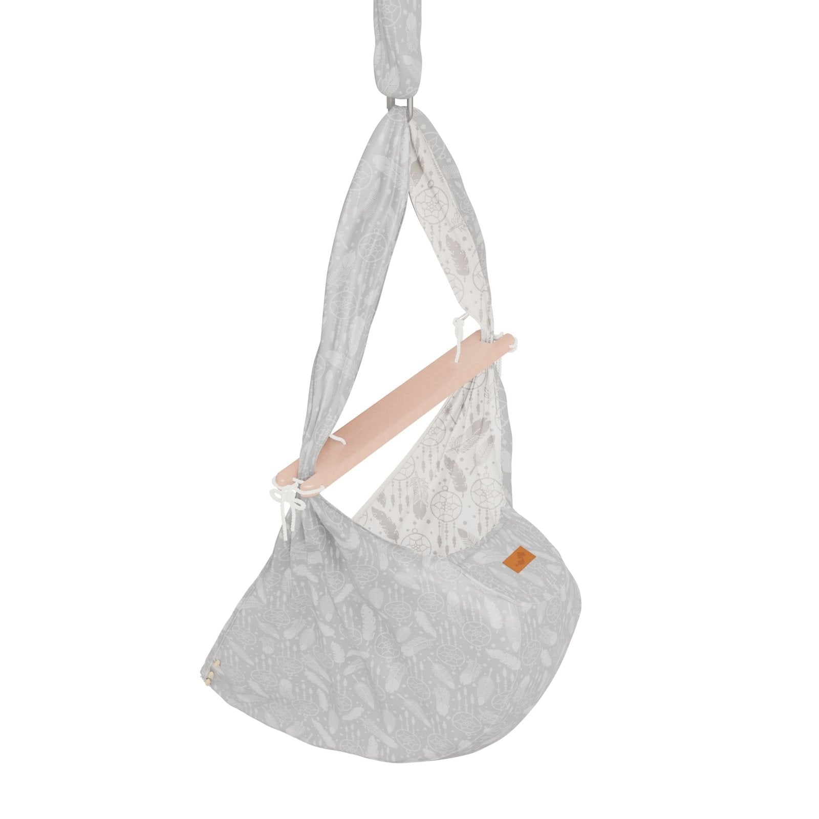 Schmusewolke Federwiege inkl. Türklammer - Dreamcatcher Warm Grey Schmusewolke