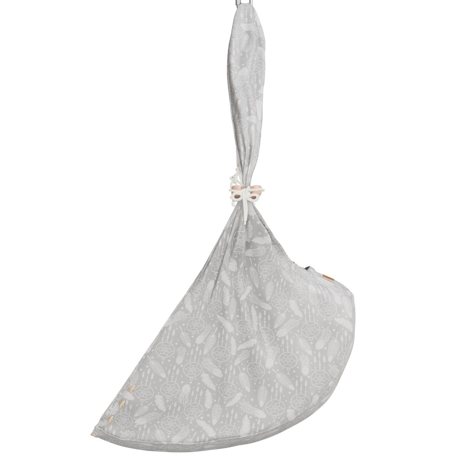 Schmusewolke Federwiege inkl. Türklammer - Dreamcatcher Warm Grey Schmusewolke