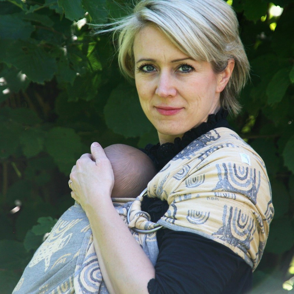 Schmusewolke RingSling Musselin - Slow Down Schmusewolke