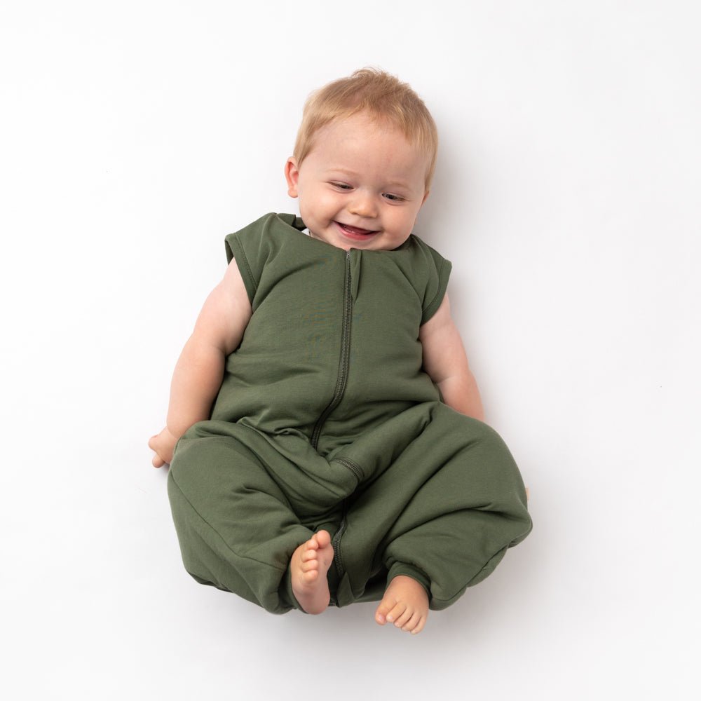 Schlummersack 2.5 Tog mit Umschlagmöglichkeit bei Füssen - Olive Slumbersac