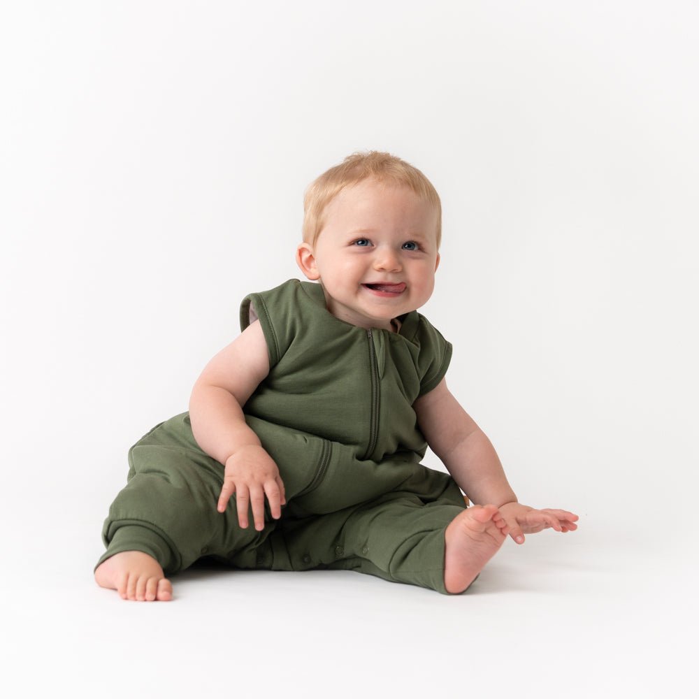 Schlummersack 2.5 Tog mit Umschlagmöglichkeit bei Füssen - Olive Slumbersac