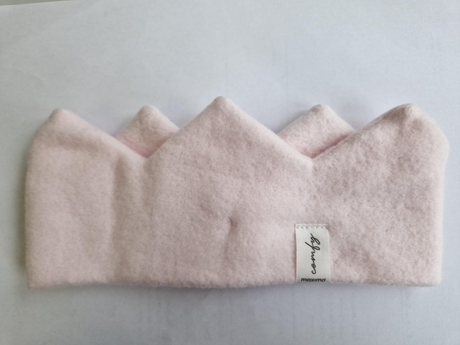 Maximo Kronen-Stirnband Baumwollfleece - rosa maximo