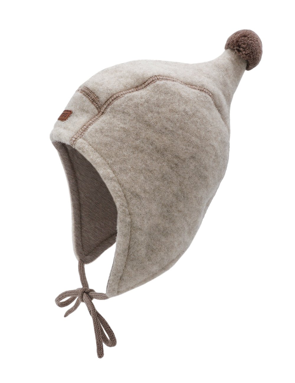 Maximo Zipfelmütze - kastanie/hellbraun maximo