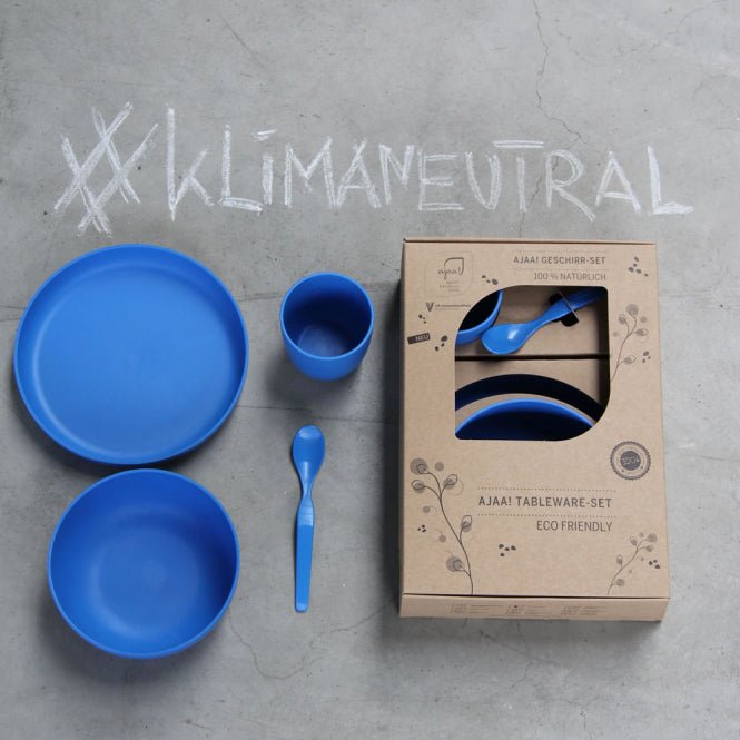 Ajaa Geschirrset 4-Teilig (diverse Farben) Blue ajaa