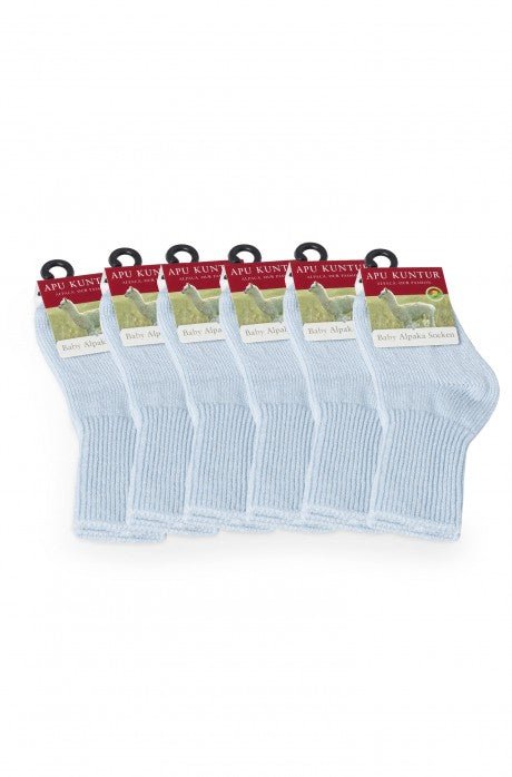 Alpaka Socken - blau Apu Kuntur