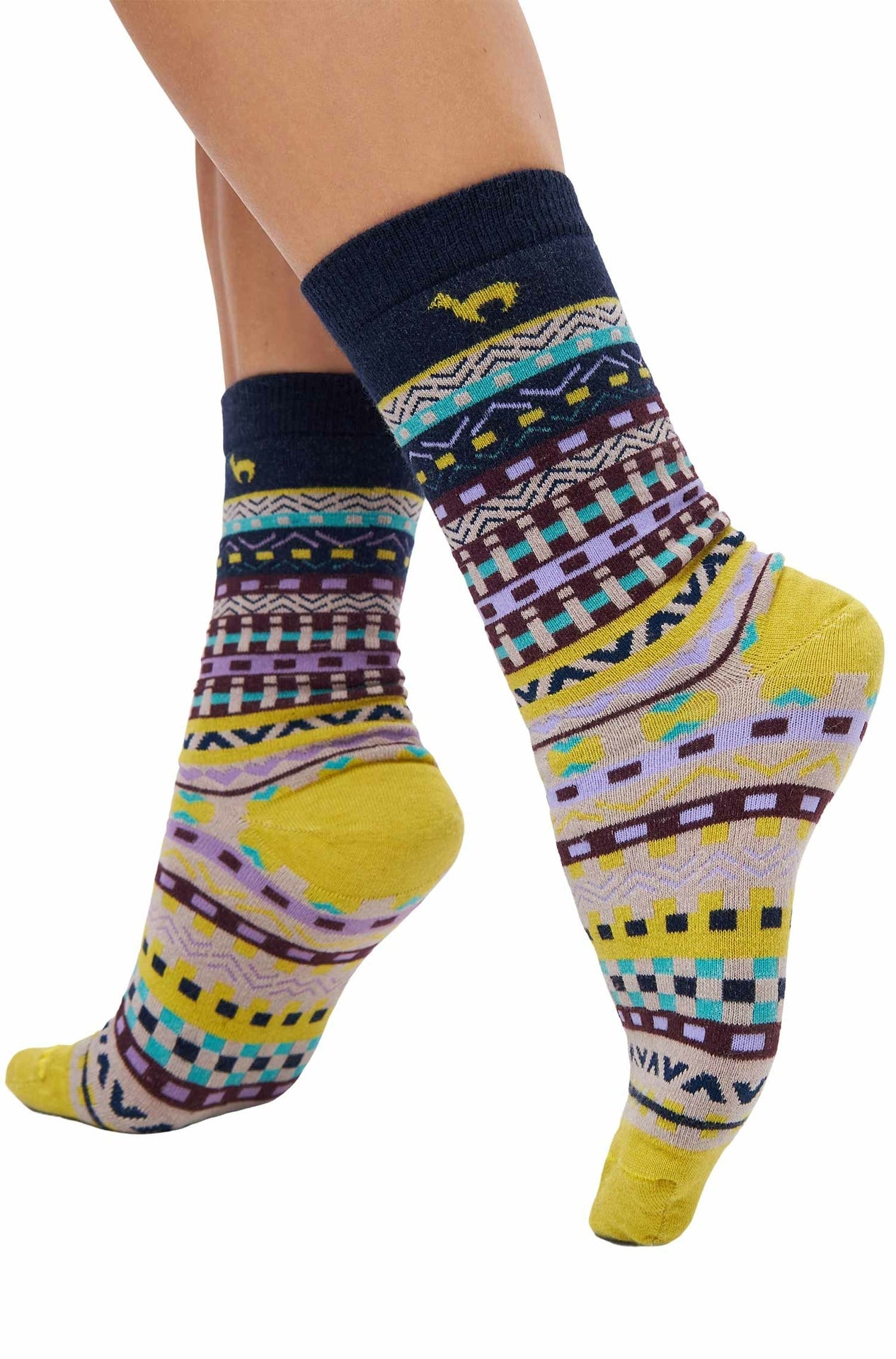 Alpaka Socken Erwachsene - DILAYA Apu Kuntur
