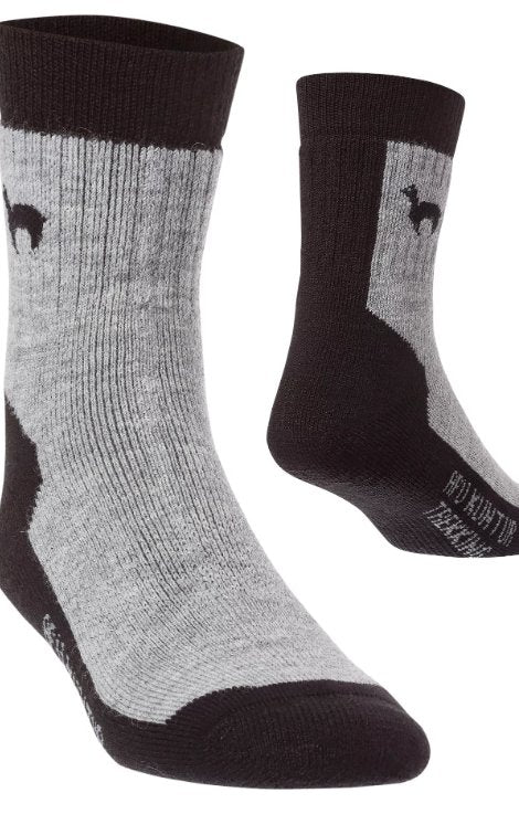 Alpaka Trekking-Socken Erwachsene Familienbande
