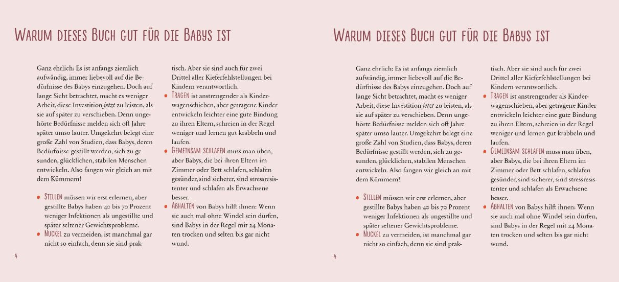 Artgerecht, das kleine Baby-Buch Kösel