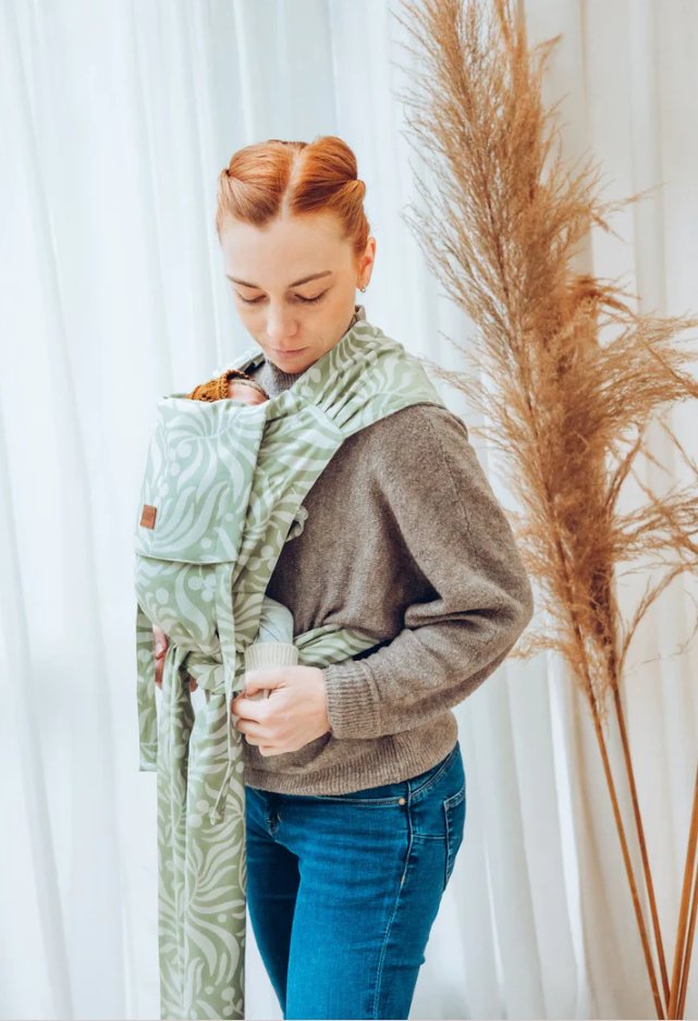 Babytrage Leliba Tai 2. Generation - Bungi Green Leliba