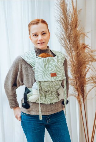 Babytrage Leliba Zack 2. Generation - Bungi Green Leliba