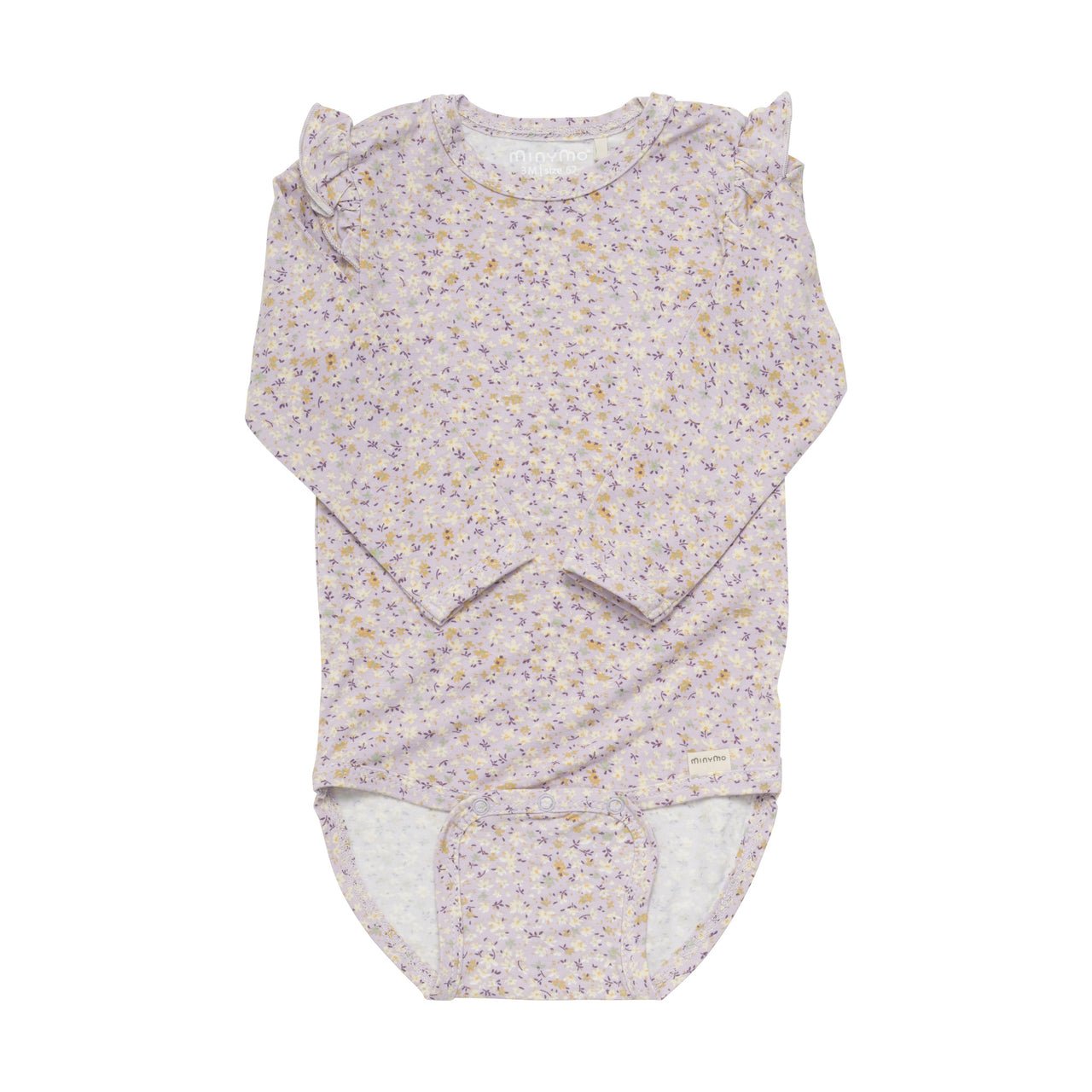 Bambus Body langarm Minymo - Misty Lilac Minymo