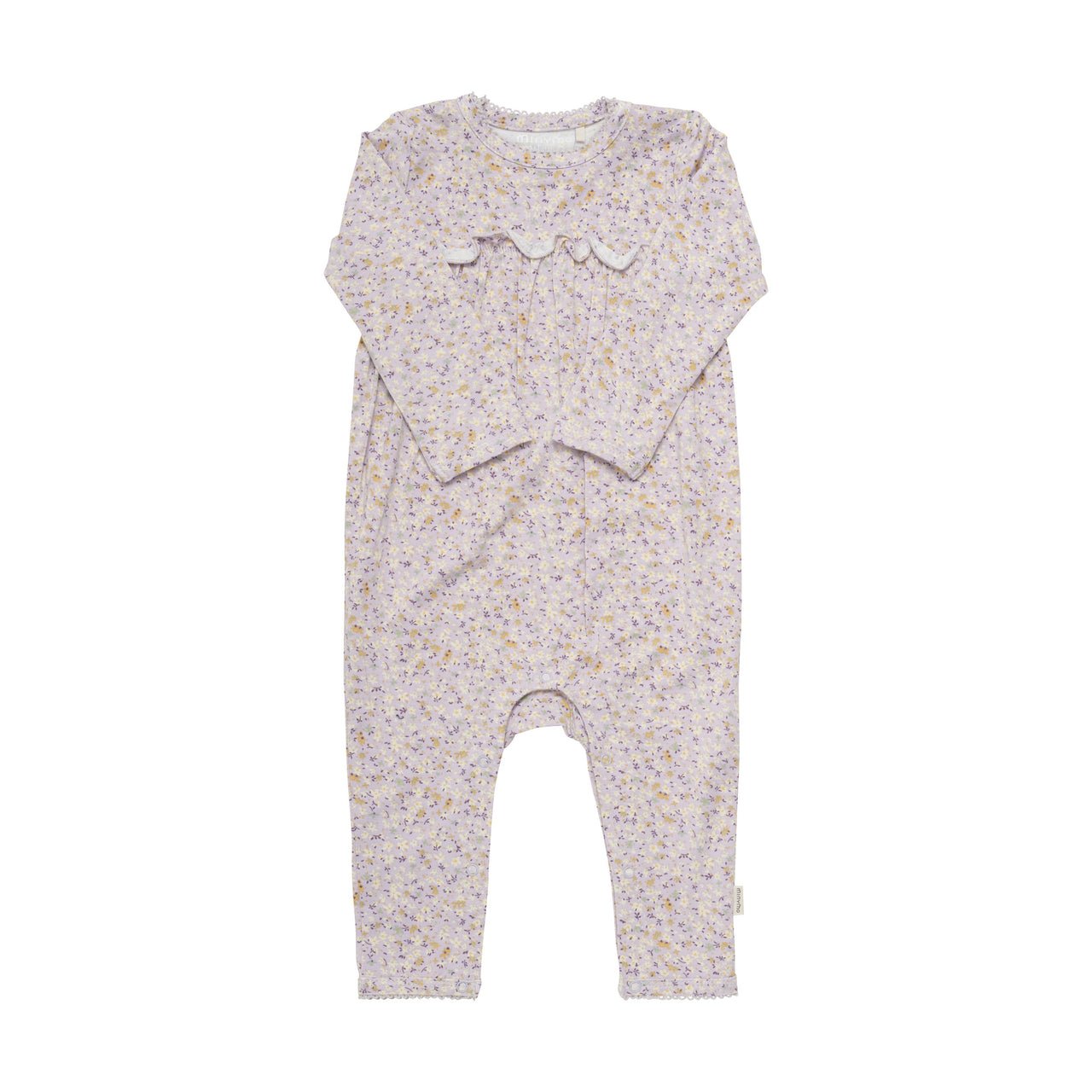 Bambus Jumpsuit Minymo - Misty Lilac Minymo