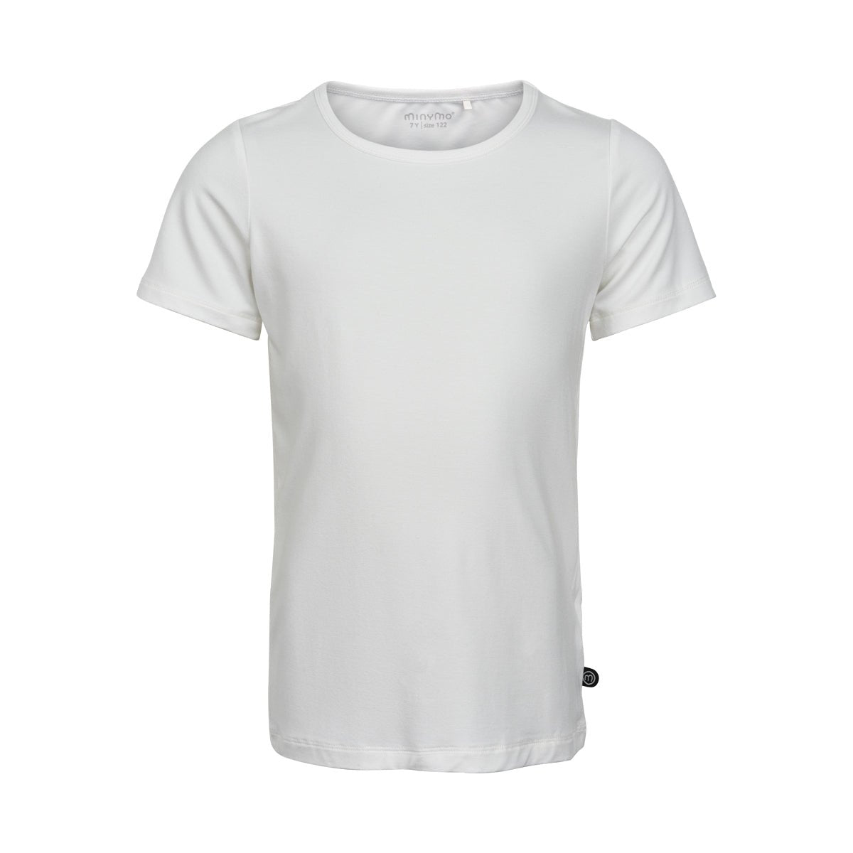 Bambus kurzarm Shirt -weiss Minymo