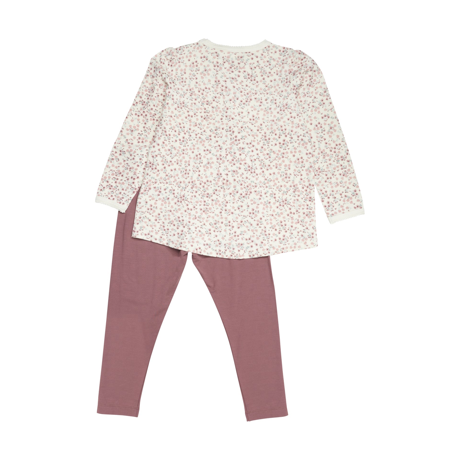Minymo Bambus Pyjama Mädchen - Rose Tan Minymo