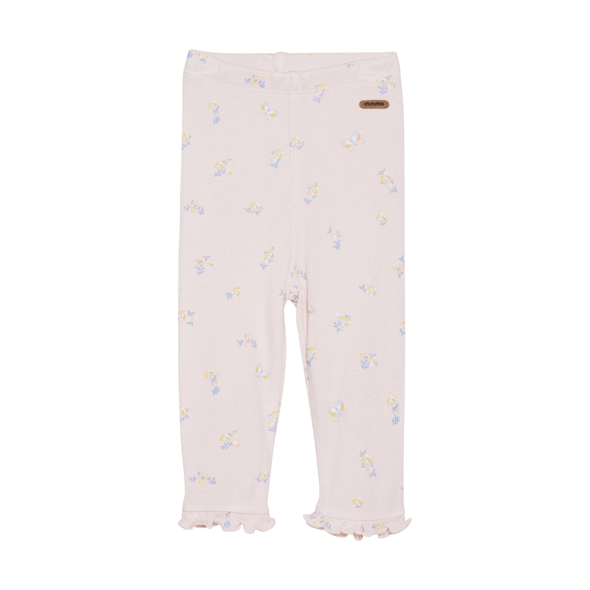 Bambus Rip Leggings Minymo - Peach Whip Minymo