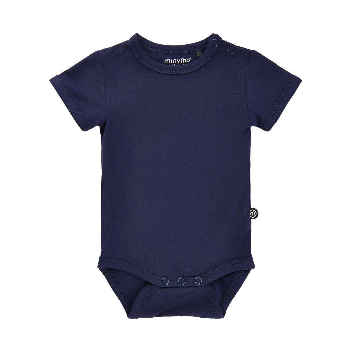 Minymo Bambusbody kurzarm - Dark Navy Minymo