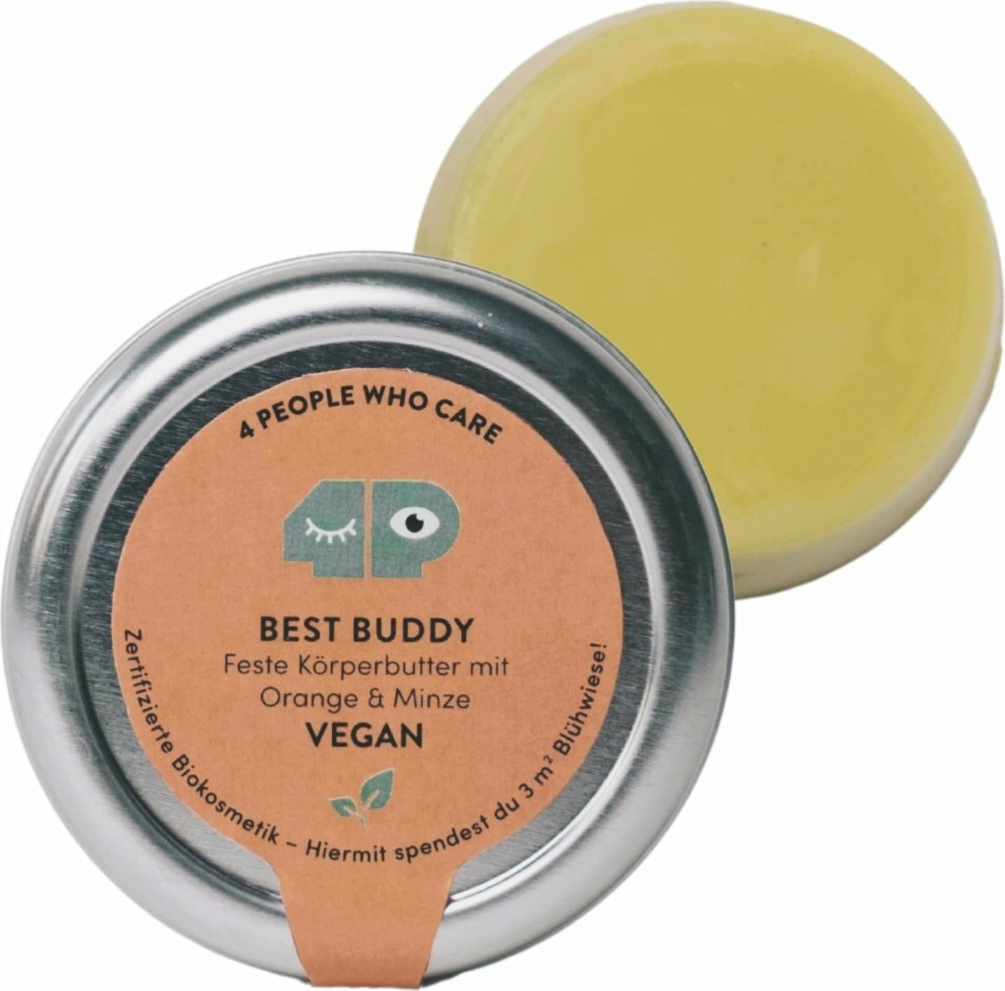 Best Buddy - Feste Körperbutter mit Orange&Minze 4Peoplewhocare