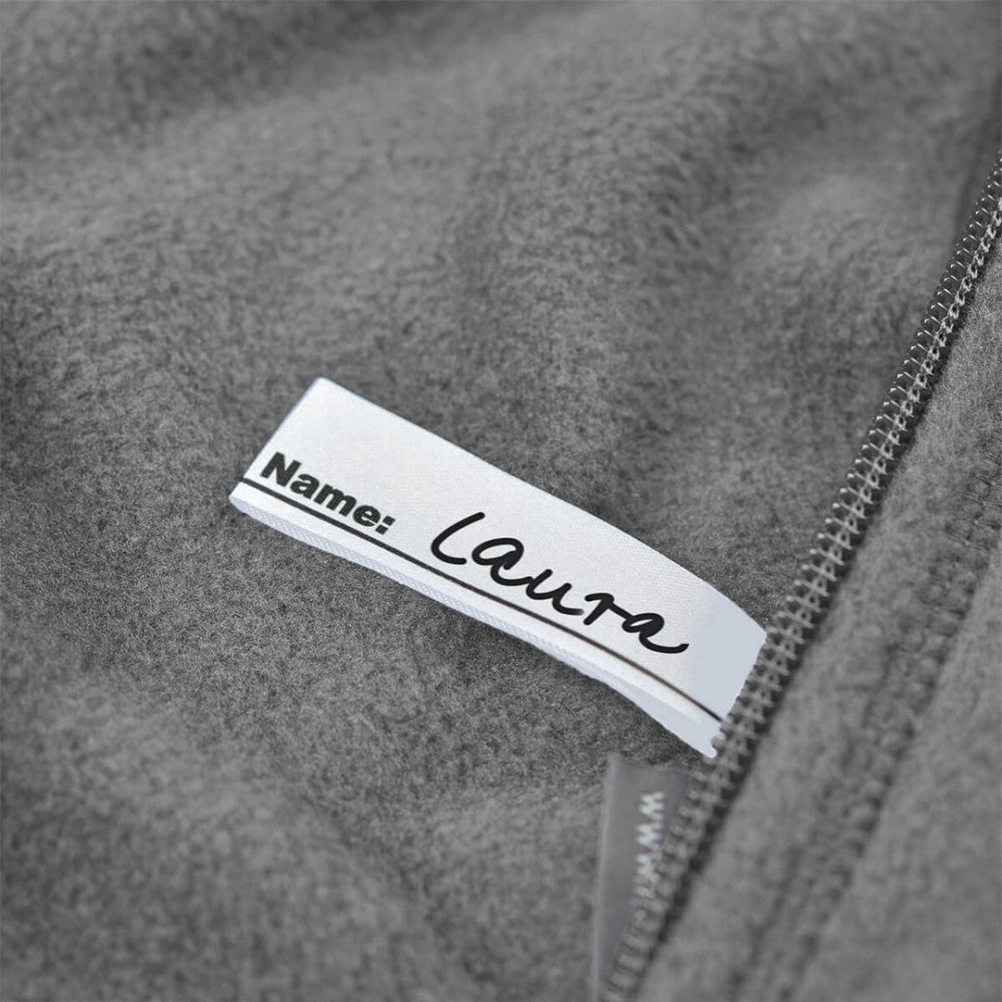 Bio-Baumwoll-Fleece-Overall grau - Hoppediz Hoppediz