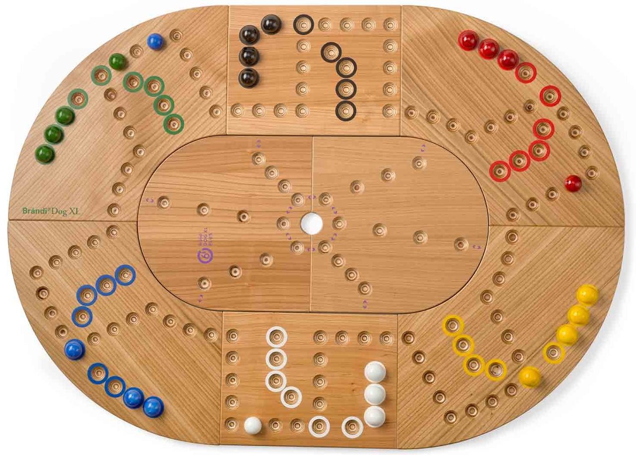 Brändi Dog XL Plus für 6 Spieler Brändi
