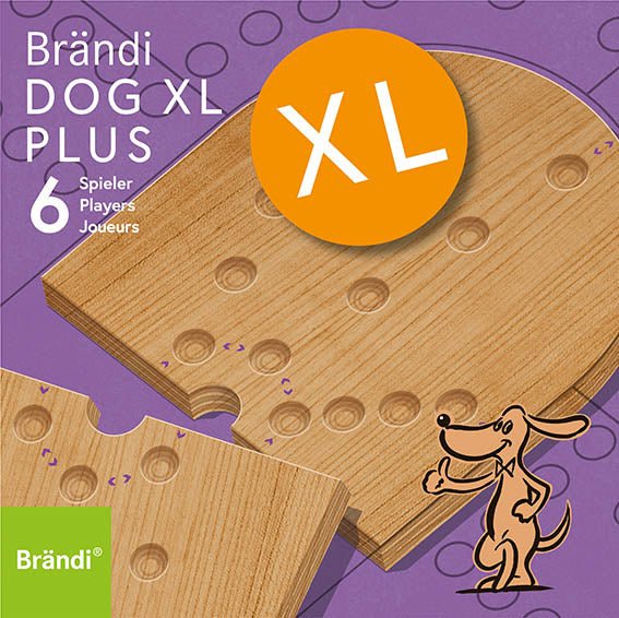 Brändi Dog XL Plus für 6 Spieler Brändi