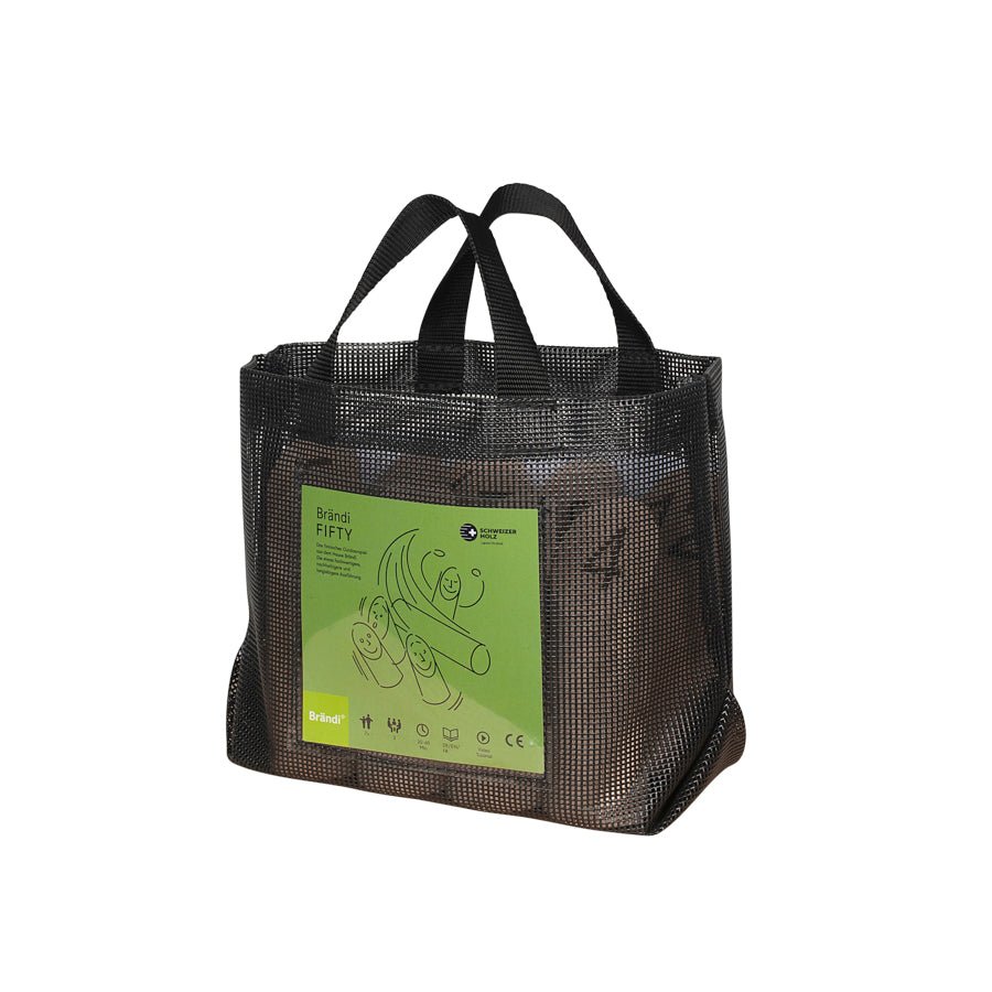Brändi Fifty in robuster Tragtasche Brändi